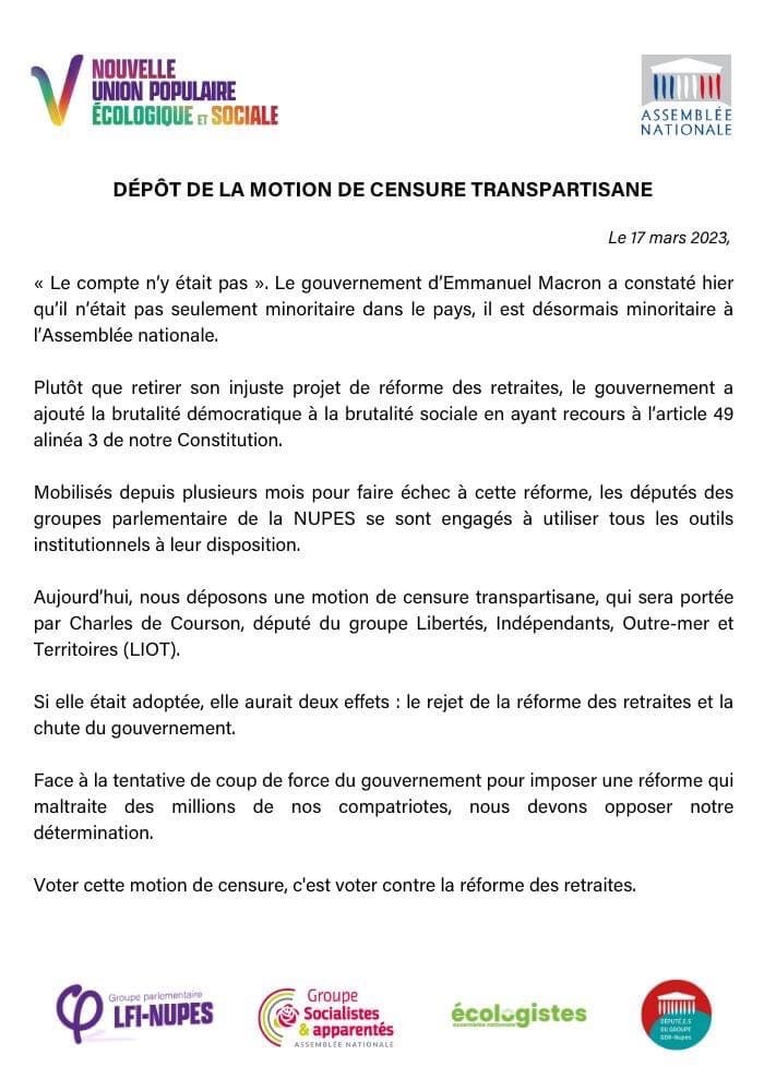 motion de censure 2023 03 17